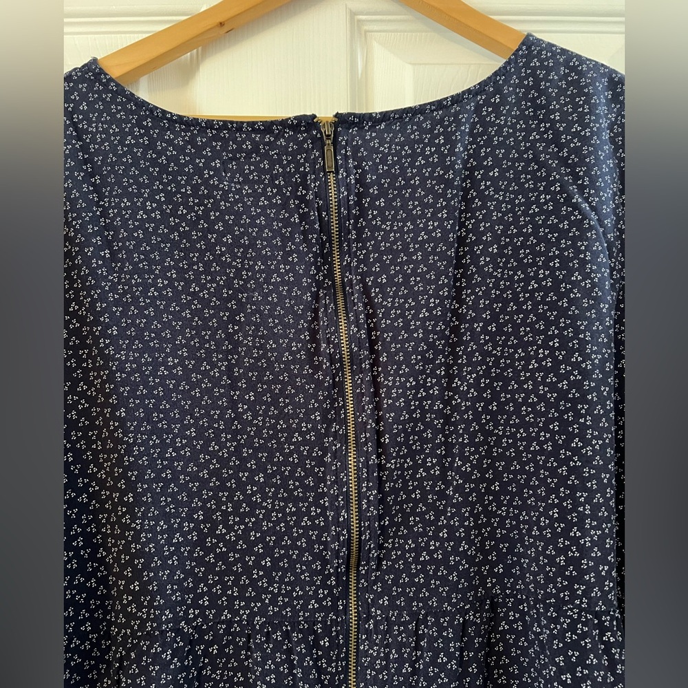 Old Navy Blue Patterned Dress - Picture 6 of 10